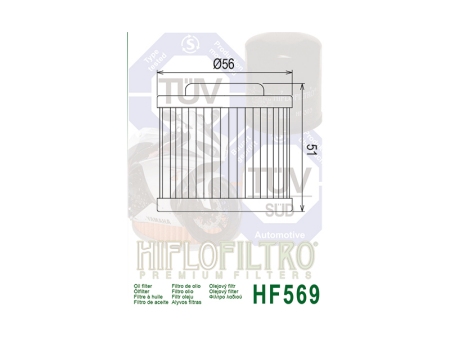Oljni filter HIFLO HF 569
