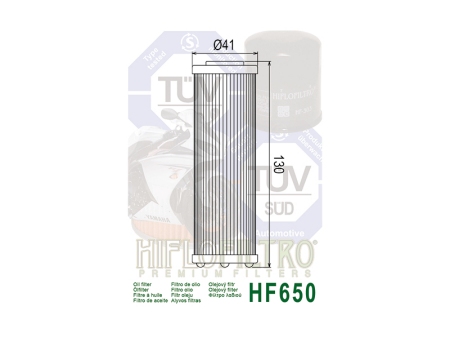 Oljni filter HIFLO HF 650