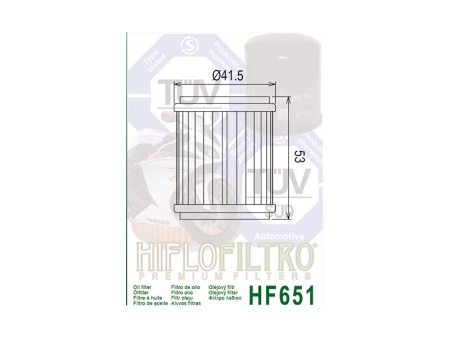 Oljni filter HIFLO HF 651