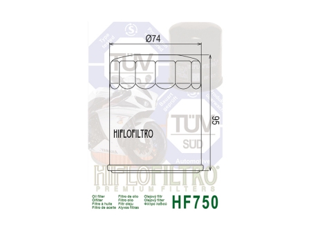 Oljni filter HIFLO HF 750