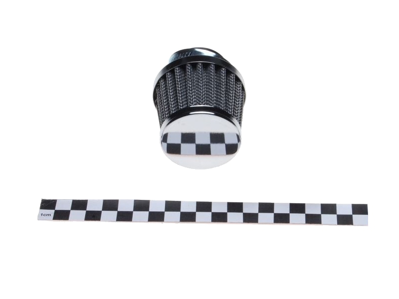 Zračni filter športni WM z ravnim priključkom premera 30mm kromiran