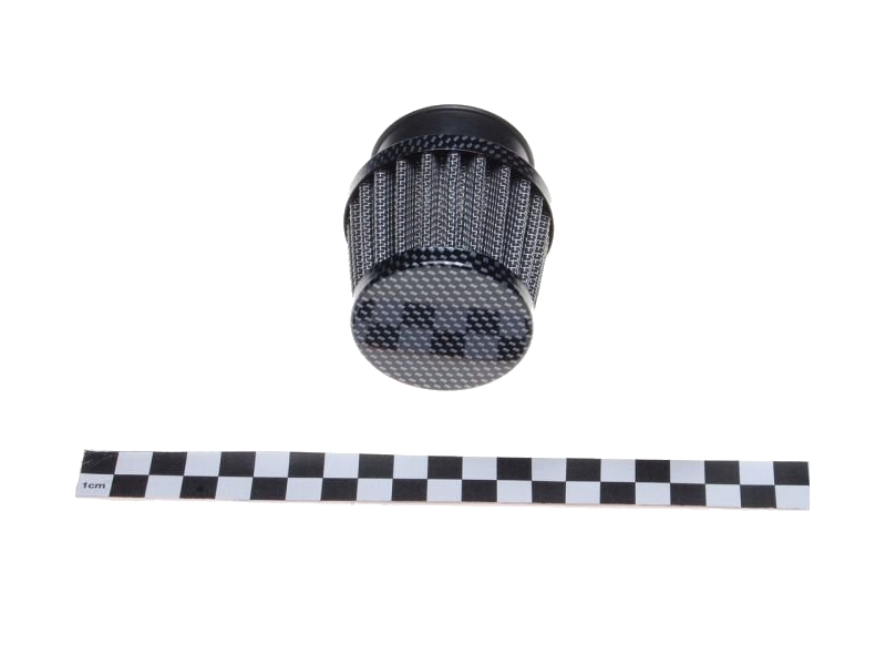 Zračni filter športni WM z ravnim priključkom premera 35mm karbon