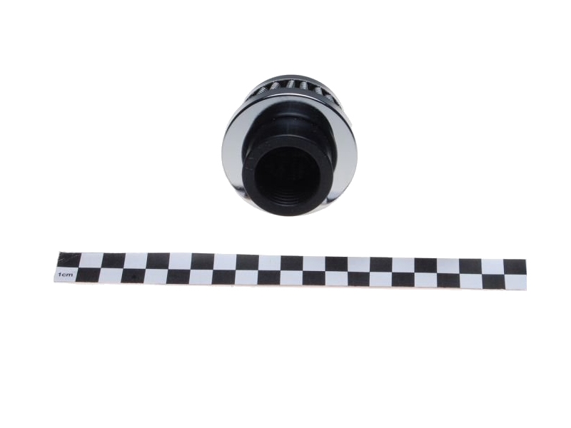 Zračni filter športni WM majhen z ravnim priključkom premera 28mm kromiran