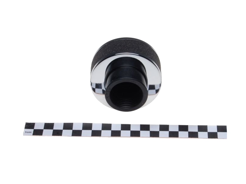 Zračni filter športni WM penasti z ravnim priključkom premera 42mm kromiran