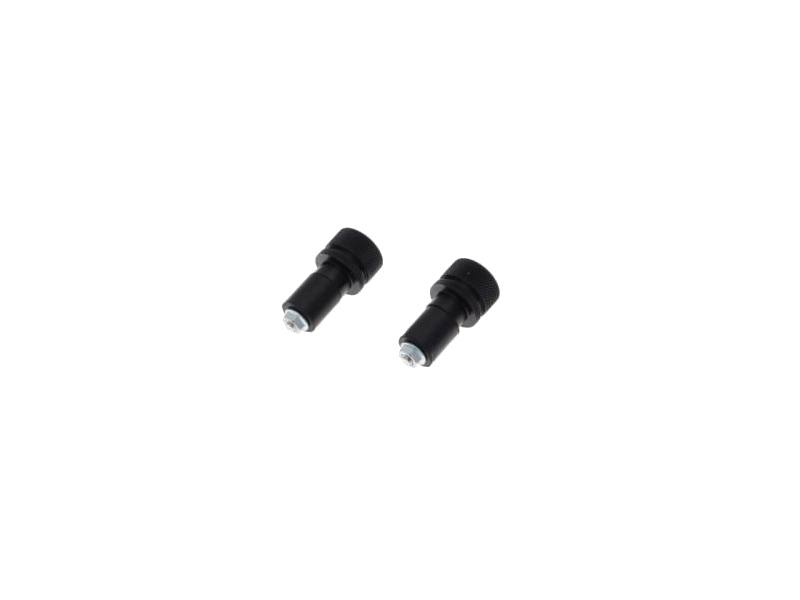 Uteži krmila WM 14/26mm ALU črne gravirane