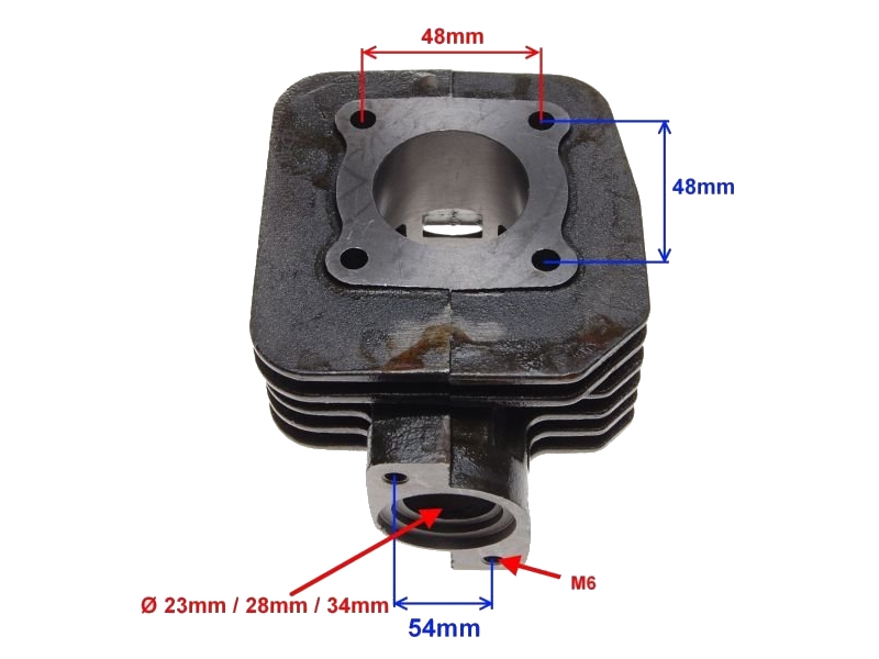 Cilinder set 50ccm WM Peugeot AC 40mm