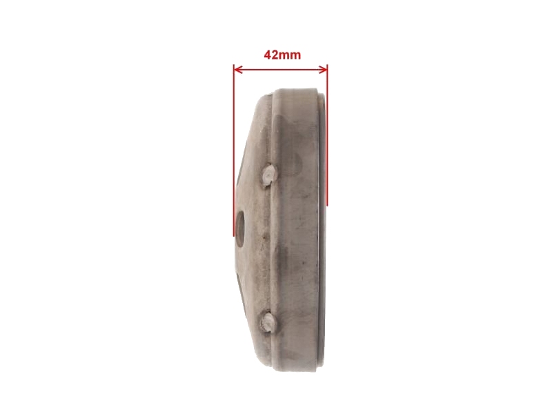 Jermenica komplet (sklopka) s pokrovom (zvonom,ohišjem,bobnom sklopke) WM GY6 CHINA 4T 125ccm, 125mm