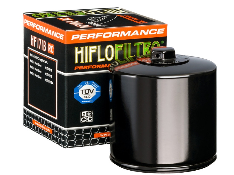 Oljni filter HIFLO RACING črn HF 171BRC